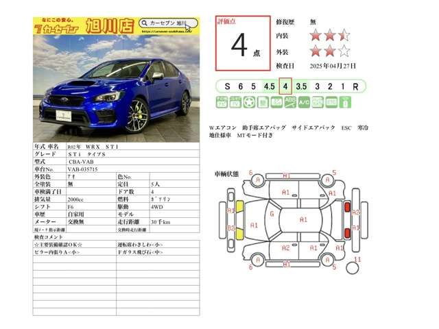 SUBARU WRX STI 2020 Image 31