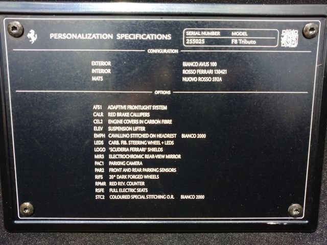 FERRARI F8 TRIBUTO 2020 Image 31