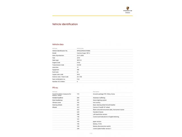 PORSCHE 911 2010 Image 31