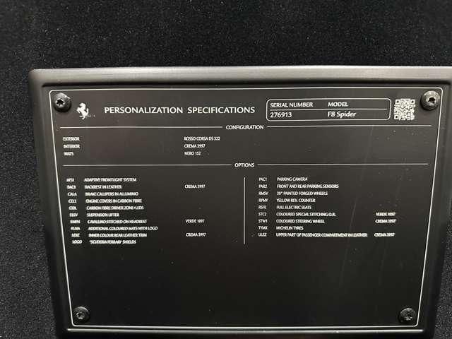FERRARI F8 SPIDER 2022 Image 31