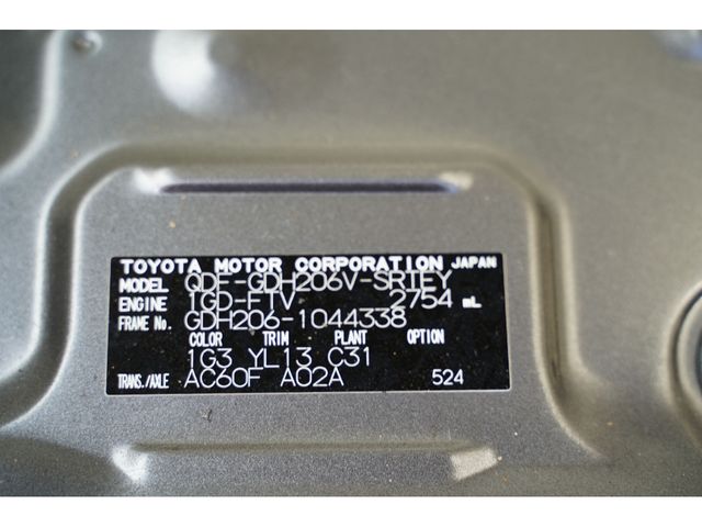 TOYOTA HIACE VAN 4WD 2020 Image 31