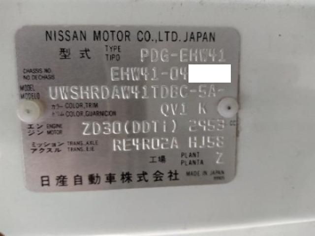 NISSAN CIVILIAN 2008 Image 31