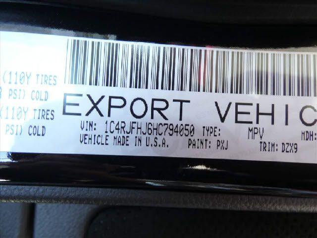 JEEP GRAND CHEROKEE 2017 Image 31