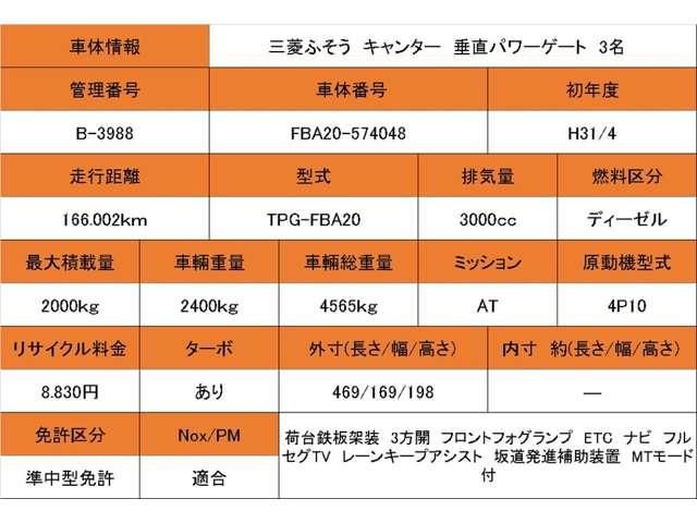 MITSUBISHI CANTER 2019 Image 31