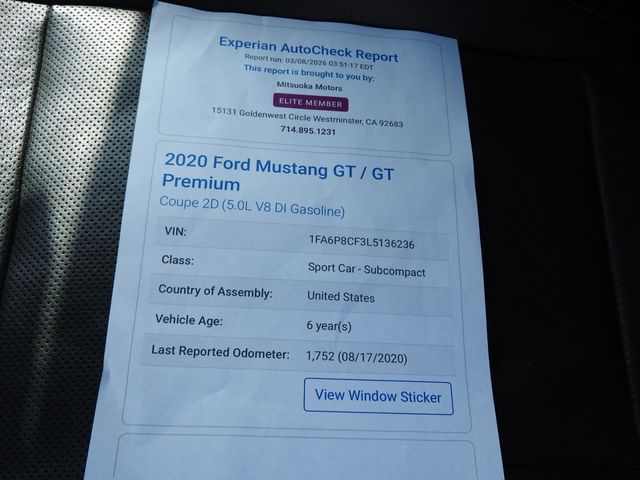 FORD MUSTANG 2020 Image 31